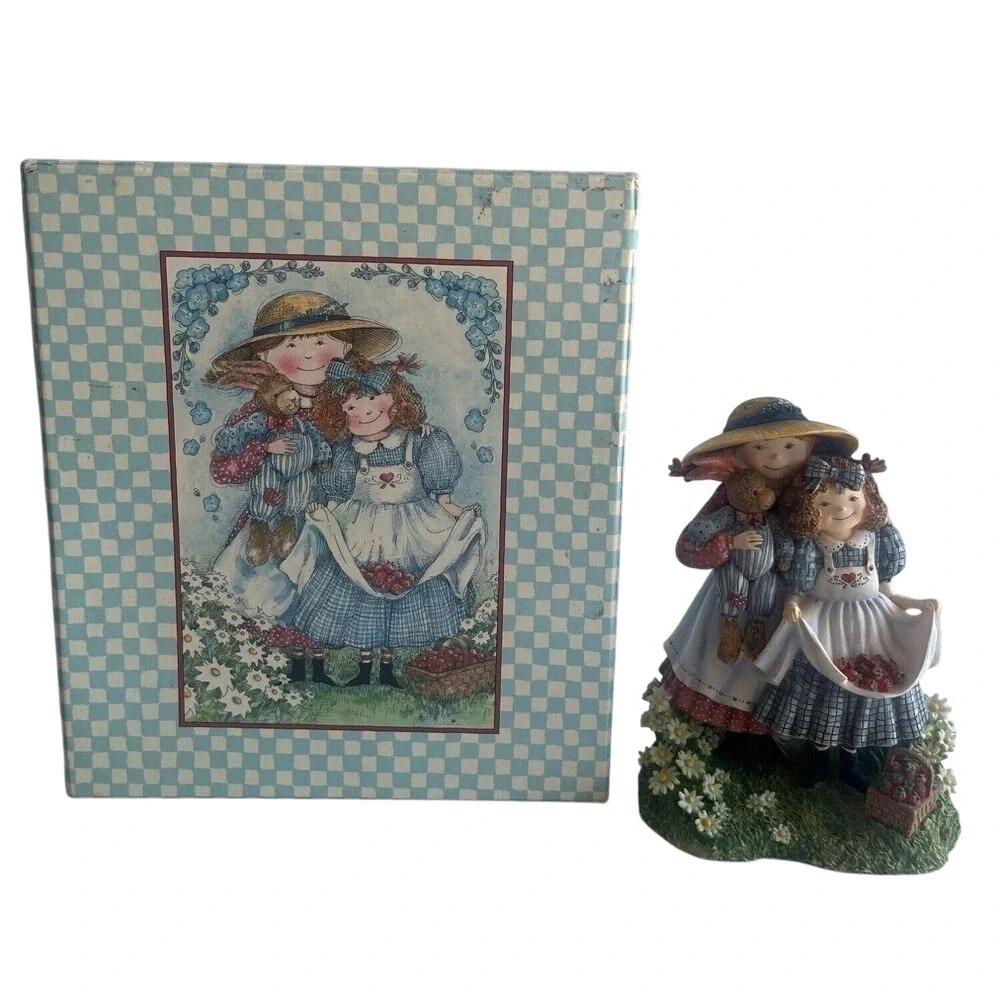 Vintage Katie & Molly II Special Friends Collectible Figurine 1998 With Box Read